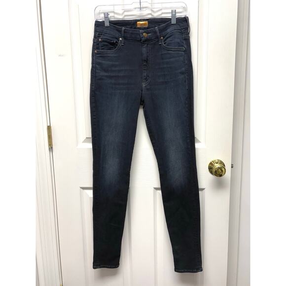 Mother Jeans High Waisted Looker Dark Wash Skinny Glam Streetwear Women’s 29 - Picture 1 of 8
